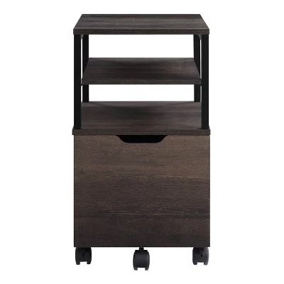 Contemporary Mobile Cart - OSP Home Furnishings 1 Contemporary Mobile Cart - OSP Home Furnishings