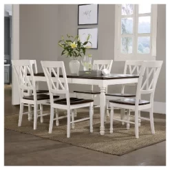 Shelby 7pc Extendable Dining Set White - Crosley 9 Shelby 7pc Extendable Dining Set White - Crosley -Online Furniture Store GUEST 012e3b0e 9bac 4314 8894 1452595e9466