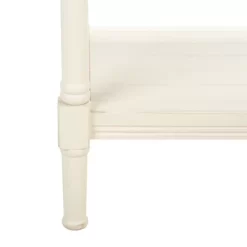 Rafiki 3 Shelf Console Table - Distressed White - Safavieh -Online Furniture Store GUEST 0310f640 7646 455b b605 01531773740c