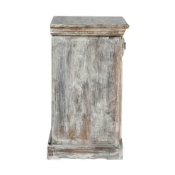 Tijeras Handcrafted Boho Mango Wood Nightstand Distressed White - Christopher Knight Home -Online Furniture Store GUEST 031f4d07 2f85 480c 9a2f 774459c5d97e