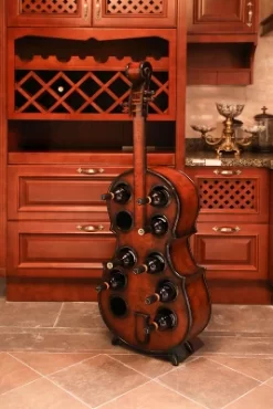Vintiquewise Decorative 10 Bottle Wooden Cello Shaped Wine Rack 53" Inch Floor Violin 9 Vintiquewise Decorative 10 Bottle Wooden Cello Shaped Wine Rack 53" Inch Floor Violin -Online Furniture Store GUEST 04e5b990 59f9 4eed b642 613b9b89fc2e