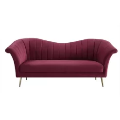 80" Callista Sofa Red Velvet - Acme Furniture -Online Furniture Store GUEST 05026bc7 4394 4535 831a 9802a97ce61d