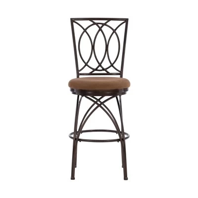 30" Dana Big And Tall Metal Crossed Legs Barstool - Powell Company 1 30" Dana Big And Tall Metal Crossed Legs Barstool - Powell Company