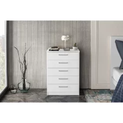 Juliette 5 Drawer Chest - Polifurniture -Online Furniture Store GUEST 0692ea4e 4e8e 457f 83b6 56643a8e9882