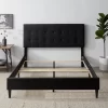 Sue Square Tufted Headboard Platform Bed - Brookside Bed