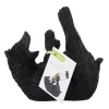 True Frisky Cub Polyresin Wine Bottle Holder Set Of 1, Black, Holds 1 Standard Wine Bottle