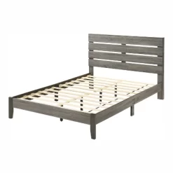 Derries Slatted Platform Bed Gray - HOMES: Inside + Out -Online Furniture Store GUEST 073de2dd 194f 4e7c b0c5 72611f997f50