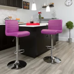 Flash Furniture Contemporary Vinyl Adjustable Height Barstool With Rolled Seat And Chrome Base 32 Flash Furniture Contemporary Vinyl Adjustable Height Barstool With Rolled Seat And Chrome Base -Online Furniture Store GUEST 0870c881 dc6a 453a 994a af287c318005