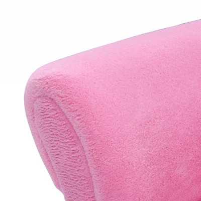 Tangkula Kids Sofa Cute Sofa Strawbwrry Sponge Filler Upholstered Lounge W/ Armrest 5 Tangkula Kids Sofa Cute Sofa Strawbwrry Sponge Filler Upholstered Lounge W/ Armrest - Image 5