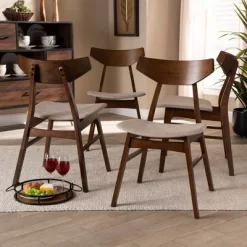 Set Of 4 Danica Dining Chair - Baxton Studio -Online Furniture Store GUEST 0a261c34 1168 443e bc25 e4a23cfa6eca