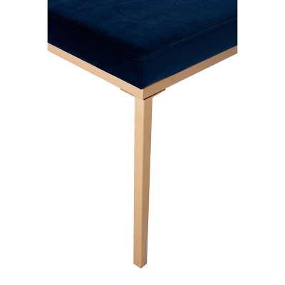 18" Square Metal Ottoman - WOVENBYRD 1 18" Square Metal Ottoman - WOVENBYRD