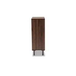 2 Door Meike Two-Tone Wood Shoe Cabinet Walnut/White - Baxton Studio 10 2 Door Meike Two-Tone Wood Shoe Cabinet Walnut/White - Baxton Studio -Online Furniture Store GUEST 0c275a35 2423 475b a521 06f1d0611fc8