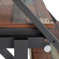 55 Downing Street Distressed Walnut Convertible Bookshelf Dining Table -Online Furniture Store GUEST 0d388e8c 953e 4f17 afe4 15a6b0f33367