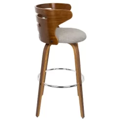 Set Of 2 Cosini Mid Century Modern Barstools With Swivel Gray - LumiSource -Online Furniture Store GUEST 0e4fe064 8951 4938 8762 a692db01688b
