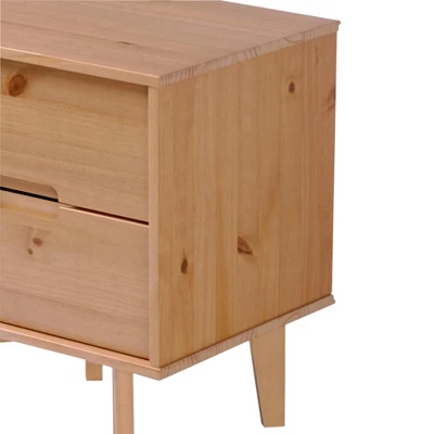 Mid-Century Modern Wood Nightstand - Saracina Home 15 Mid-Century Modern Wood Nightstand - Saracina Home - Image 15