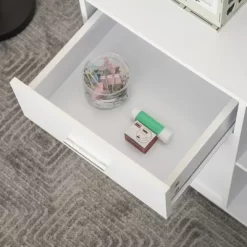 HOMCOM 3 Drawer Printer Stand, Mobile Lateral File Cabinet With 2 Storage Shelves For Home Office 12 HOMCOM 3 Drawer Printer Stand, Mobile Lateral File Cabinet With 2 Storage Shelves For Home Office -Online Furniture Store GUEST 0f3f86c1 52f9 46df b3bd 7f1917979336