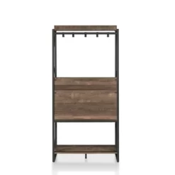 Orella Rustic Baker's Rack Reclaimed Oak - MiBasics -Online Furniture Store GUEST 1029dcaf 0bba 4a6f b02a e2bbb5477b60