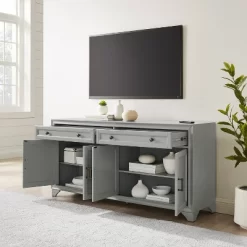 Tara Sideboard Distressed Gray - Crosley -Online Furniture Store GUEST 10dc8d98 65c0 4dc9 8307 03ef54a4db9e