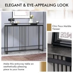 Costway Console Entrance Couch Table Narrow Faux Marble Top For Living Room, Hallway 15 Costway Console Entrance Couch Table Narrow Faux Marble Top For Living Room, Hallway -Online Furniture Store GUEST 117a9c56 2364 4e43 b798 72d8910c7b4a