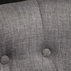 HOMCOM Upholstered Armless Fabric Loveseat With Button Tufted Design For Living Room With Wood Legs -Online Furniture Store GUEST 11f89e99 835a 4776 beb9 a5d9214e47ce