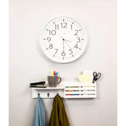 Sydney Wall Shelf With Hooks And Mail Sorter - White -Online Furniture Store GUEST 1202a1bb 1c53 4bd5 8be2 f87d43e37a73