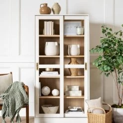 72" Promontory Cabinet With Sliding Doors - Threshold™ Designed With Studio McGee -Online Furniture Store GUEST 123e42a0 83f1 4a74 b01e b843c1da7645