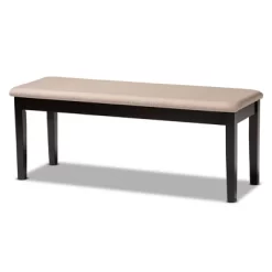 Teresa Fabric Upholstered And Wood Dining Bench - Baxton Studio 15 Teresa Fabric Upholstered And Wood Dining Bench - Baxton Studio -Online Furniture Store GUEST 12824594 7a29 4d2a a333 9dc0bdee18d4