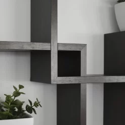 25.5" X 17.75" Intersecting Cube Wall Shelf - Danya B. -Online Furniture Store GUEST 14d2a7ea d7b2 46e0 acd7 9b846dbe26f0
