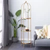Glam Metal Shelving Gold - Olivia & May