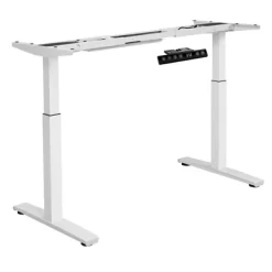 Costway Electric Stand Up Desk Frame Dual Motor Height Adjustable Stand WhiteBlack -Online Furniture Store GUEST 152a1804 4c3e 4eb8 ae98 b1c3967f3a32