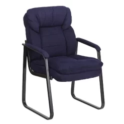 Flash Furniture Executive Side Reception Chair With Lumbar Support And Sled Base -Online Furniture Store GUEST 15a59eca daca 44e0 a755 c677c85dcc42
