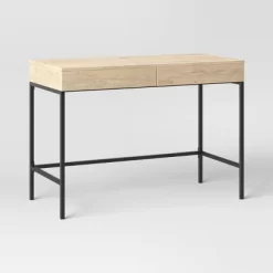 Loring Wood Writing Desk With Drawers And Charging Station - Threshold™ -Online Furniture Store GUEST 179e5fa9 f7ca 441d b11a aee71a298562