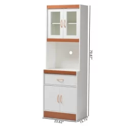 Laurana Kitchen Cabinet And Hutch - Baxton Studio 14 Laurana Kitchen Cabinet And Hutch - Baxton Studio -Online Furniture Store GUEST 17ab9383 15ff 4d8f 9b21 1a1bb2e8c871