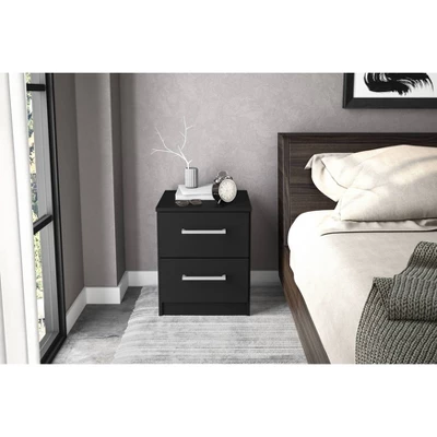 Juliette 2 Drawer Nightstand - Polifurniture 4 Juliette 2 Drawer Nightstand - Polifurniture - Image 4