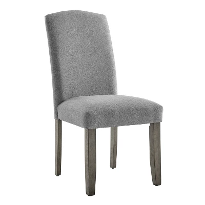 19" Set Of 2 Emily Side Chairs White/Gray - Steve Silver 2 19" Set Of 2 Emily Side Chairs White/Gray - Steve Silver - Image 2
