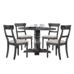 Wallace Dining Table Weathered Gray - Acme Furniture -Online Furniture Store GUEST 190de15b 0b38 4589 914d a392595133b1