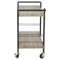 Maxwell Serving Cart Ash Veneer - OSP Home Furnishings
