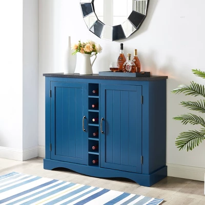 47" Buffet Bar Cabinet - Home Essentials 2 47" Buffet Bar Cabinet - Home Essentials - Image 2