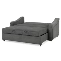 Nelson Convertible Futon Queen Sleeper Sofa Gray - Serta 13 Nelson Convertible Futon Queen Sleeper Sofa Gray - Serta -Online Furniture Store GUEST 1f3391b2 b6fe 43b4 bbd2 3bacc8617dbe