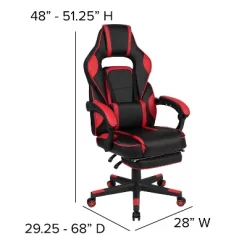 Flash Furniture Gaming Desk With Cup Holder/Headphone Hook & Reclining Back/Arms Gaming Chair With Footrest -Online Furniture Store GUEST 1f66dcd8 0a4e 4eaf 8ab0 2bf92ab8736e