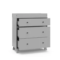 Storkcraft Beckett 3 Drawer Dresser With Changing Topper - Pebble Gray -Online Furniture Store GUEST 1fe2c909 2adc 4069 94fb eecca7d3c093