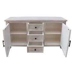 Flora 2 Door 3 Drawer Credenza White Wash - Treasure Trove Accents 6 Flora 2 Door 3 Drawer Credenza White Wash - Treasure Trove Accents -Online Furniture Store GUEST 20040781 5b65 43ea 8c0d 89abed4af4aa