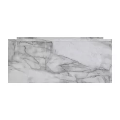 Dridun Faux Marble Fireplace White/Gray - Aiden Lane -Online Furniture Store GUEST 20833810 0efe 4083 acd5 00f361b6bb82