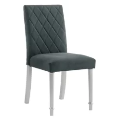 2pc Singger Writing Desk With Chair Gray - HOMES: Inside + Out -Online Furniture Store GUEST 20862193 a01f 45f6 bfa6 9956017062dc