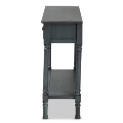 Garvey Wood 3 Drawer Entryway Console Table - Baxton Studio -Online Furniture Store GUEST 20935788 b16a 451d aec5 3dc088f12bde