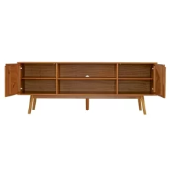 Solid Wood Mid-Century Modern TV Stand For TVs Up To 80" - Saracina Home -Online Furniture Store GUEST 21c882f2 4627 4d0e a364 30f5fcdcd258