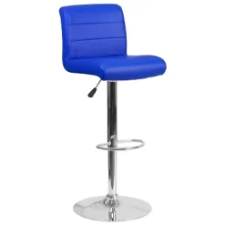 Flash Furniture Contemporary Vinyl Adjustable Height Barstool With Rolled Seat And Chrome Base 31 Flash Furniture Contemporary Vinyl Adjustable Height Barstool With Rolled Seat And Chrome Base -Online Furniture Store GUEST 2360601e 1ea6 4400 bf6b 0d0a90790463