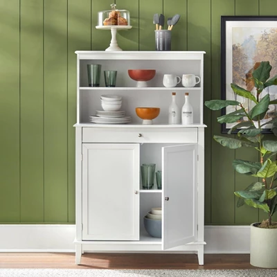 Farmhouse Buffet And Hutch White - Buylateral 2 Farmhouse Buffet And Hutch White - Buylateral - Image 2
