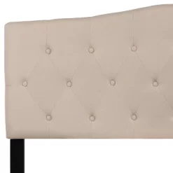 Emma And Oliver Arched Button Tufted Upholstered Headboard -Online Furniture Store GUEST 2549f7a2 f65b 4550 98ea 6f329ecc0367