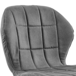 26" Catalina Counter Stool With Fabric Finish Black/Charcoal - Armen Living -Online Furniture Store GUEST 257926f5 03f4 4445 aedb 58eb81cbb65f